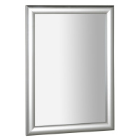 SAPHO ESTA zrcadlo v dřevěném rámu 580x780, stříbrná s proužkem NL395