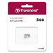 Transcend microSDHC 8 GB TS8GUSD300S Stříbrná