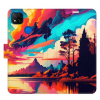 iSaprio flip pouzdro Colorful Mountains 02 pro Xiaomi Redmi 9C