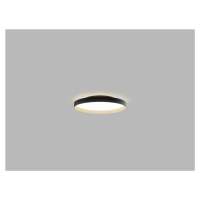 LED2 12748537D Stropní svítidlo MOON 40, BG DALI/PUSH DIM 36W 2CCT 3000K/4000K černá/zlatá RING