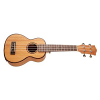 CASCHA HH 2026E Soprano Mahogany Ukulele Set EQ