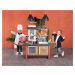Restaurace s elektronickou kuchyňkou Kids Restaurant Smoby s funkční pokladnou s kávovarem a jíd