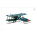 Classic Kit VINTAGE letadlo A02141V - Fokker DR1 Triplane & Bristol Fighter Dogfight Doubl