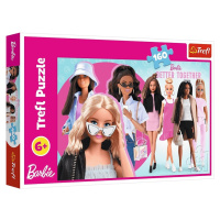 Trefl Puzzle 160 dílků - Barbie a její svět