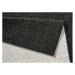 NORTHRUGS - Hanse Home koberce Kusový koberec Twin-Wendeteppiche 103096 schwarz creme – na ven i