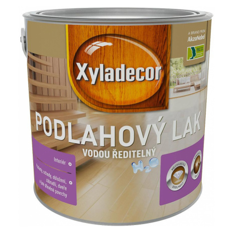 Xyladecor Podlahový lak H2O polomatný 2,5L