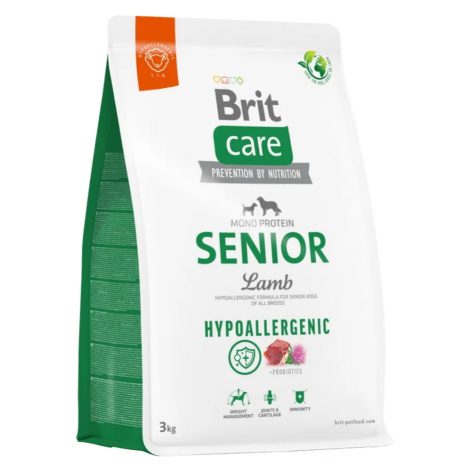 BRIT Care Hypoallergenic Senior granule pro psy, Hmotnost balení: 3 kg