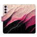 iSaprio Flip pouzdro BlackPink Marble pro Samsung Galaxy A35 5G