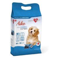 Aiko Soft Care Active Carbon 60x90cm 10ks plena pro psy s aktivním uhlím se čtyřm