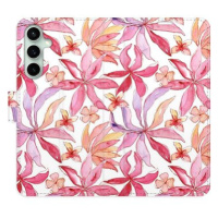 iSaprio flip pouzdro Flower Pattern 10 pro Samsung Galaxy S23 FE