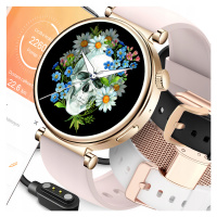 Chytré Hodinky Dámské Amoled Hodinky Měření Cukru Pl Menu Hovoru Smart Watch