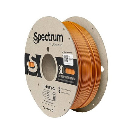 Filament Spectrum rPETG 1.75mm Yellow Orange 1kg