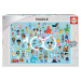 Puzzle Disney 100 let výročí - Postavy 100 dílků