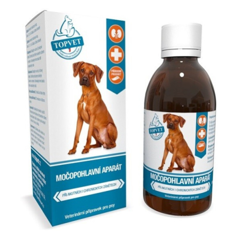 TOPVET Močopohlavní aparát veterinární přípravek pro psy 200ml Green idea