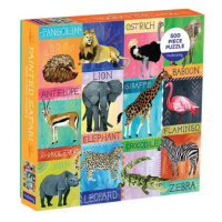 Mudpuppy Puzzle Safari koláž 500 dílků