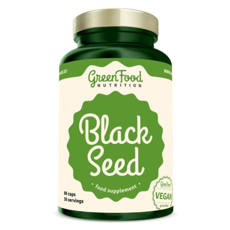 GreenFood Nutrition Black Seed Černý kmín 90 kapslí