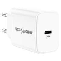 AlzaPower A110C Fast Charge 20W bílá