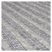 Flair Rugs koberce Kusový koberec Verve Elton Stripe Grey - 120x160 cm