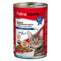 Feline Porta 21 pro kočky 6 x 400 g - Tuňák s hovězím