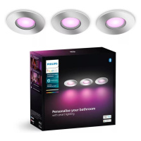 Philips Philips-SADA 3x LED RGBW Stmívatelné koupelnové sv. Hue XAMENTO 1xGU10/4,2W IP44