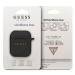 Guess GUACCSILGLBK pouzdro na AirPods 2. Generace / 1. Generace black Silicone Glitter