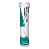 Additiva Multivitanín + Mineral mango šumivé tablety 20 ks