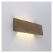 Venkovské nástěnné svítidlo dřevěné 45 cm včetně LED 2-světel - Ajdin