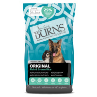 Burns Dog Adult & Senior Original Fish & Brown Rice - Výhodné balení: 2 x 12 kg