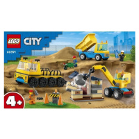 LEGO® City 60391 Vozidla ze stavby a demoliční koule