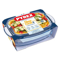 Skleněná zapékací mísa PYREX s víkem 33x20cm/4,5l