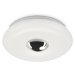 BRILONER LED stropní svítidlo, pr. 29 cm, 12 W, 1200 lm, bílé-chrom BRI 2300-018