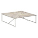 SHUMEE Konferenční stolek 110 × 110 × 36 cm masivní mangovníkové dřevo, 247698