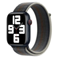 Apple Watch 49/45/44/42mm temně inkoustový provlékací sportovní řemínek