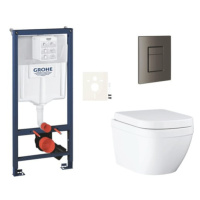 Závěsný wc set do lehkých stěn / předstěnová montáž Grohe Euro Ceramic SIKOGRSEUSCAL0