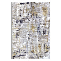 Světle šedý koberec 80x150 cm Malard Anthracite Gold – Elle Decoration