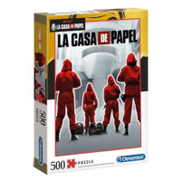 Clementoni - Puzzle 500 Netflix: Papírový dům