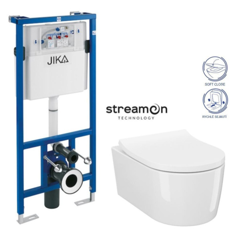 JIKA WC CERSANIT INVERTO + SEDÁTKO DURAPLAST SOFT H895652 X IN1