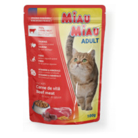 Miau Miau Kapsa Adult Beef - 24x100g