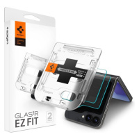 Spigen Glass tR EZ Fit Cover sklo Samsung Galaxy Z Flip6 (2 ks)