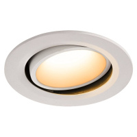 SLV BIG WHITE NUMINOS MOVE DL L vnitřní LED zápustné stropní svítidlo bílá/bílá 2700 K 55° otočn