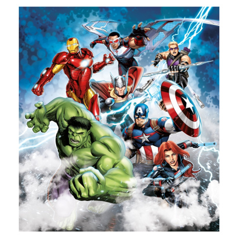 FTDN XL 5152 AG Design vliesová fototapeta 2-dílná pro děti Marvel - Avengers, velikost 180 x 20
