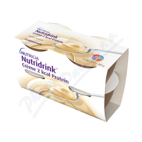 Nutridrink Creme 2 kcal Protein s př.kávy 4x200g