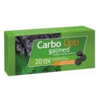 Carbo medicinalis Opti galmed tbl 20x300mg