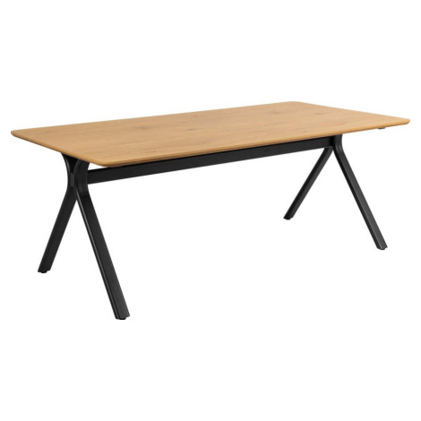 Jídelní stůl s deskou v dubovém dekoru 100x200 cm Bristol – Actona