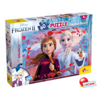 FROZEN II Puzzle 60 oboustranné 50x35 cm 2v1