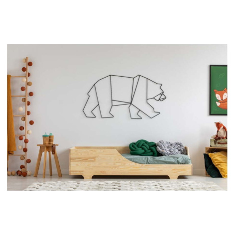 Dětská postel z borovicového dřeva Adeko Mila BOX 4, 90 x 180 cm