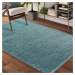 Krásný kvalitní koberec v tyrkysové barvě