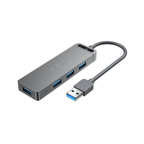 Vention 4-Port USB 3.0 Hub With Power Supply 0.5M Gray