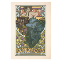 Obrazová reprodukce Plate 47 from the book 'Documents Decoratifs', Mucha, Alphonse Marie, 26.7 ×