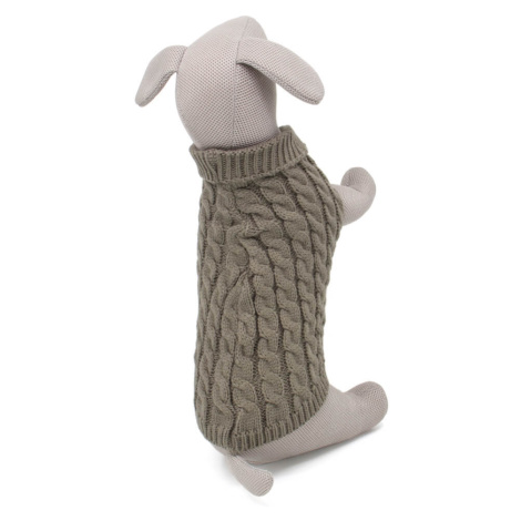 Vsepropejska Kimo svetr pro psa Barva: Šedá, Délka zad (cm): 37, Obvod hrudníku: 35 - 45 cm